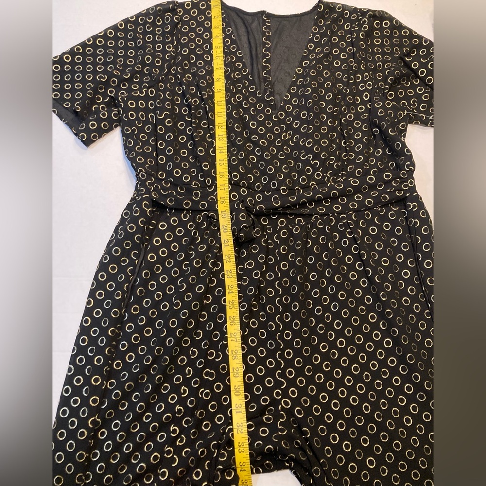 ModCloth Size 1X Luxe at Me Metallic Jumpsuit - Picture 11 of 15